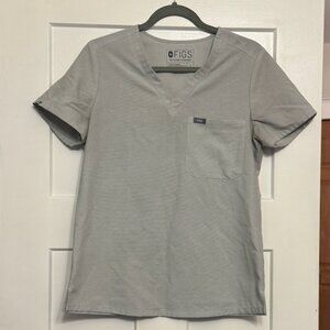 Figs Womens Catarina One Pocket - Heathered Grey